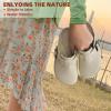BULLIANT Women Clogs, Adjustable Sandals Slip-on Water Shoes Unisex with Cushioned Footbed,Comfortable Lightweight(Beige4586)
