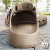 BULLIANT Women Clogs, Adjustable Sandals Slip-on Water Shoes Unisex with Cushioned Footbed,Comfortable Lightweight(Camel8079)