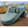 BULLIANT Women Clogs, Adjustable Sandals Slip-on Water Shoes Unisex with Cushioned Footbed,Comfortable Lightweight(Pond8082)