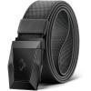 BULLIANT Tactical Belt for Men, Men Stretch Nylon Web Gift Belt 1.5″-Hiking Rigger Military Work-Quick Release(Dark Gray2754)