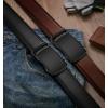 BULLIANT Men Belts 2 Pack,Ratchet Sliding Belt Adjustable For Gift Mens Dress Casual 1 3/8″,Cut for Fit(2pack-black/Coffee8228)
