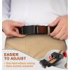 BULLIANT Men Belts 2 Pack,Ratchet Sliding Belt Adjustable For Gift Mens Dress Casual 1 3/8″,Cut for Fit(2pack-black/Coffee8228)