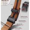 BULLIANT Men Belts 2 Pack,Ratchet Sliding Belt Adjustable For Gift Mens Dress Casual 1 3/8″,Cut for Fit(2pack-black/Orange Brown7999)