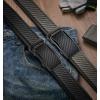 BULLIANT Men Belts 2 Pack,Ratchet Sliding Belt Adjustable For Gift Mens Dress Casual 1 3/8″,Cut for Fit(2pack-black/Sacred Grey8000)