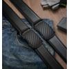 BULLIANT Men Belts 2 Pack,Ratchet Sliding Belt Adjustable For Gift Mens Dress Casual 1 3/8″,Cut for Fit(2pack-black/Sacred Grey8225)