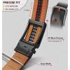 BULLIANT Men’s Belt – Ratchet Leather Belt for Men Dress and Casual Pants Jeans 1 3/8″(Black2899)