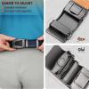 BULLIANT Men’s Belt – Ratchet Leather Belt for Men Dress and Casual Pants Jeans 1 3/8″(Purplish Blue3356)