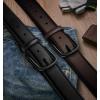 BULLIANT Men Belt Multi Pack,Leather Belt For Gift Men Golf Dress Casual Jean 7Holes 1 3/8″(2pack-black/Deep Brown6464)
