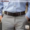 BULLIANT Men Belt Multi Pack,Leather Belt For Gift Men Golf Dress Casual Jean 7Holes 1 3/8″(2pack-black/Deep Brown6464)