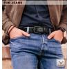 BULLIANT Men Belt Multi Pack,Leather Belt For Gift Men Golf Dress Casual Jean 7Holes 1 3/8″(2pack-black/Deep Brown6464)