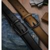 BULLIANT Men Belt Multi Pack,Leather Belt For Gift Men Golf Dress Casual Jean 7Holes 1 3/8″(2pack-black/Tawny6465)