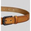 BULLIANT Men Belt Multi Pack,Leather Belt For Gift Men Golf Dress Casual Jean 7Holes 1 3/8″(Orange Brown4677)