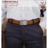BULLIANT Men Belt-Ratchet Leather Adjustable Belt tailless For Gift Men Dress Casual Jeans 1 3/8″ Hiding Tail-Cut For Fit(Orange Brown6455)