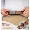 BULLIANT Men Belt-Ratchet Leather Adjustable Belt tailless For Gift Men Dress Casual Jeans 1 3/8″ Hiding Tail-Cut For Fit(Orange Brown6455)