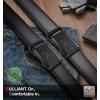 BULLIANT Men Belt-Ratchet Leather Belt Adjsutable For Jeans Dress Casual Pant 1 3/8″- Cut For Fit(2pack-black/Dark Gray8606)