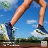 BULLIANT Men Running Socks,Active Ankle Socks No Show For Men With Cushioned Footbed Arch Support Breathable Wicking(6pairs-2 Color Mixed8645)