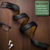 BULLIANT Men’s Belt,Reversible Belt Adjustable For Gift Men 1.25”-Cut For Fit-2 Sides in 1 Belt(Not 2)(Black/Tawny8297)