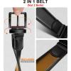 BULLIANT Men’s Belt,Reversible Belt Adjustable For Gift Men 1.25”-Cut For Fit-2 Sides in 1 Belt(Not 2)(Black/Tawny8297)