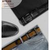 BULLIANT Men’s Belt,Reversible Belt Adjustable For Gift Men 1.25”-Cut For Fit-2 Sides in 1 Belt(Not 2)(Black/Tawny8297)