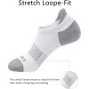 BULLIANT Men Running Socks,Active Ankle Socks No Show For Men With Cushioned Footbed Arch Support Breathable Wicking(6pairs-3 Color Mixed4207)