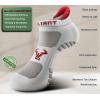 BULLIANT Men Running Socks,Active Ankle Socks No Show For Men With Cushioned Footbed Arch Support Breathable Wicking(6pairs-3 Color Mixed8646)