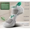 BULLIANT Men Running Socks,Active Ankle Socks No Show For Men With Cushioned Footbed Arch Support Breathable Wicking(6pairs-3 Color Mixed8648)