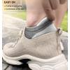 BULLIANT Men Running Socks,Active Ankle Socks No Show For Men With Cushioned Footbed Arch Support Breathable Wicking(6pairs-gray 6 Color Mixed3006)
