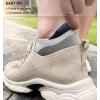 BULLIANT Men Running Socks,Active Ankle Socks No Show For Men With Cushioned Footbed Arch Support Breathable Wicking(6pairs-white4307)