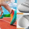 BULLIANT Women Ankle Socks, Active Low-Cut Sock Cushioned Footbed Arch Support for Running Walking Sneakers(6pairs-gray Heather 4315)