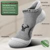 BULLIANT Women Ankle Socks, Active Low-Cut Sock Cushioned Footbed Arch Support for Running Walking Sneakers(6pairs-gray Heather 6469)