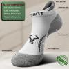 BULLIANT Women Ankle Socks, Active Low-Cut Sock Cushioned Footbed Arch Support for Running Walking Sneakers(6pairs-white6468)