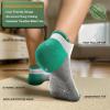 BULLIANT Women Ankle Socks, Active Low-Cut Sock Cushioned Footbed Arch Support for Running Walking Sneakers(6pairs-white7792)