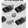 BULLIANT Men Belt 2 Pack,Nylon Web Holster Belt Stretch for Gift Men Outdoor Work Sports Hunting Hiking,Quick Release(2pack-black/Beige8656)