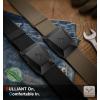BULLIANT Men Belt 2 Pack,Nylon Web Holster Belt Stretch for Gift Men Outdoor Work Sports Hunting Hiking,Quick Release(2pack-black/Beige8656)