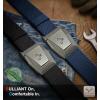 BULLIANT Men Belt 2 Pack,Nylon Web Holster Belt Stretch for Gift Men Outdoor Work Sports Hunting Hiking,Quick Release(2pack-black/Purplish Blue8657)
