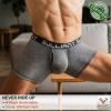 BULLIANT Men Boxer Briefs MultiPack,Comfortable Bamboo-Rayon Underwear Breifs 2X Soft Stretch Brethable No Riding-up(3pack-3 Color Mixed8683)