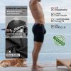 BULLIANT Men Boxer Briefs MultiPack,Comfortable Bamboo-Rayon Underwear Breifs 2X Soft Stretch Brethable No Riding-up(3pack-black8682)