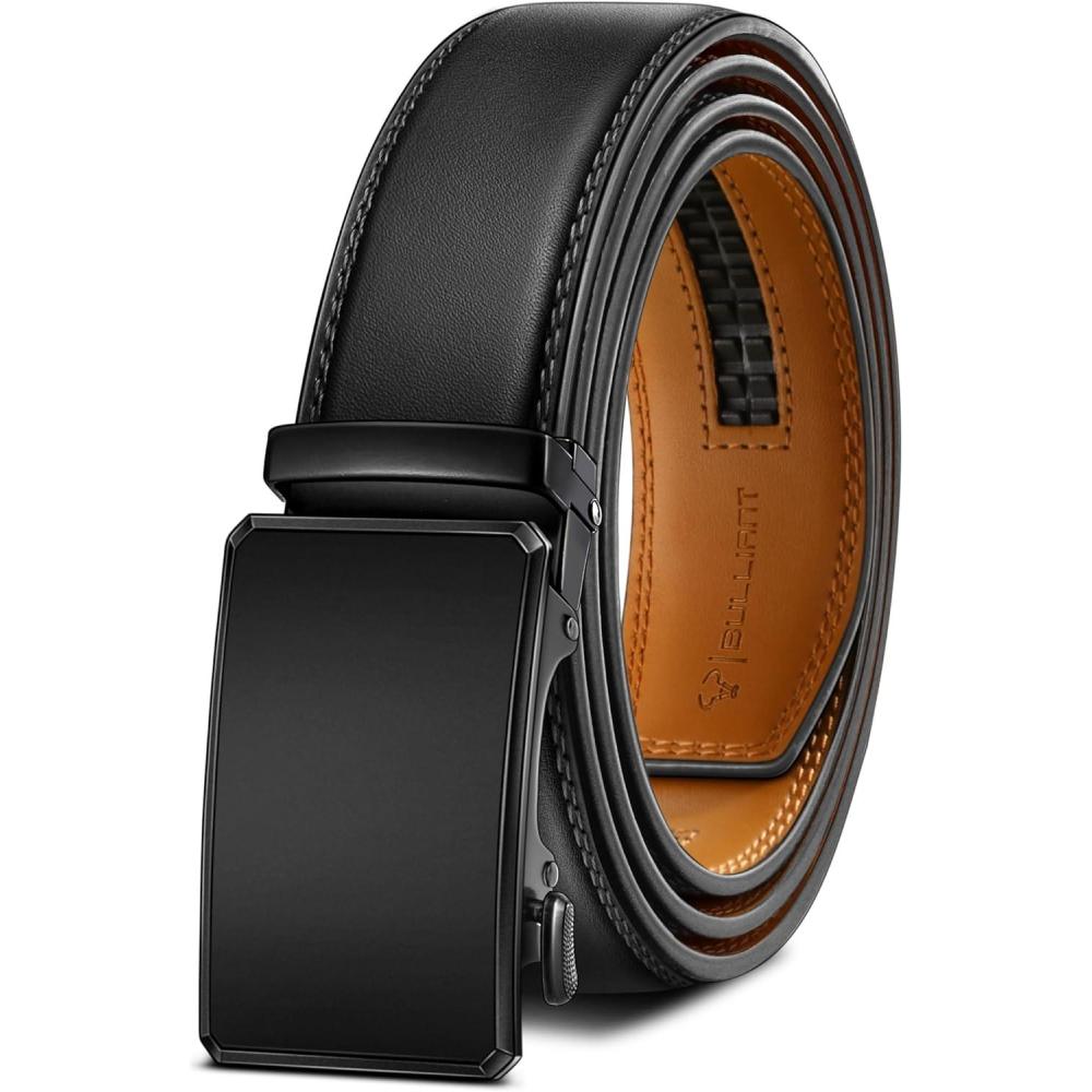 image:imageBULLIANT Mens BeltBrand Ratchet Belt Of Genuine Leather For Gift Men DressSize CustomizedBlack6245