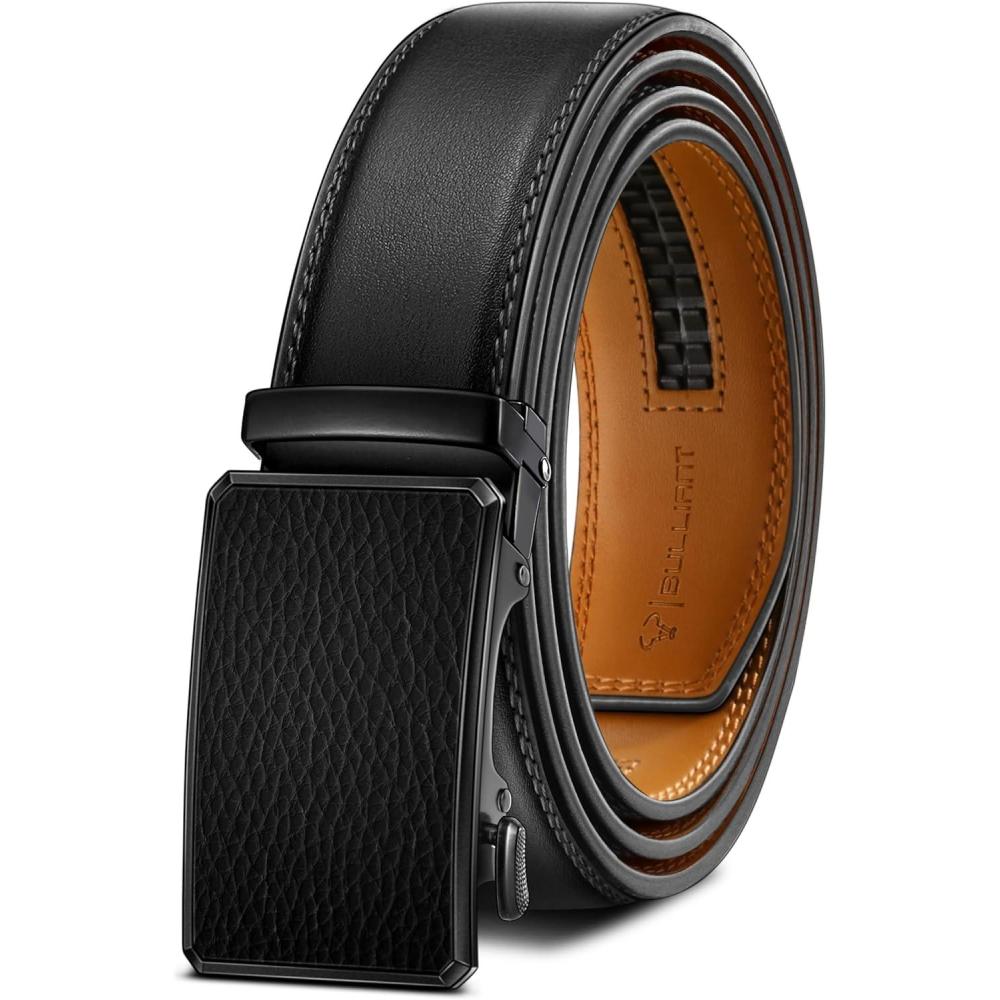 image:imageBULLIANT Mens BeltBrand Ratchet Belt Of Genuine Leather For Gift Men DressSize CustomizedBlack6251