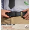 BULLIANT Men Belt 2Pack-Ratchet Leather Belt Adjsutable For Jeans Dress Casual Pant 1 3/8″- Cut For Fit(2pack-black/Dark Gray8606)