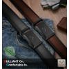 BULLIANT Men Belt 2Pack-Ratchet Leather Belt Adjsutable For Jeans Dress Casual Pant 1 3/8″- Cut For Fit(2pack-black/Deep Brown8605)