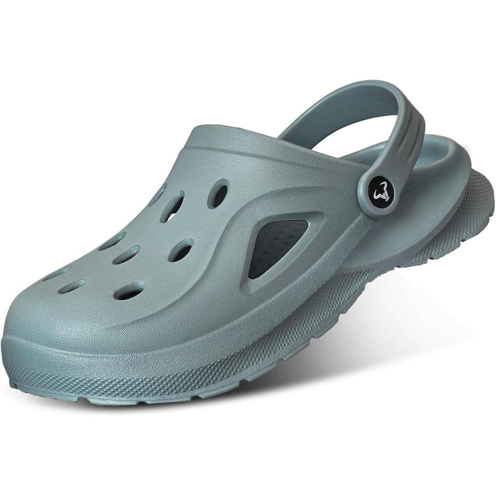 image:imageBULLIANT Clogs for Men WomenComfortable Mules Sandals Slipon Shoes Unisex for Garden Work Csuhioned Footbed LightweighPond8570