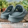 BULLIANT Clogs for Men Women,Comfortable Mules Sandals Slip-on Shoes Unisex for Garden Work Csuhioned Footbed Lightweigh(Pond8570)