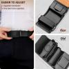BULLIANT Mens Ratchet Belt,Leather Adjustable Slide Belt For Gift Mens Dress Casual 1 3/8″,Size Adjustable(Black2071)