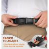 BULLIANT Mens Ratchet Belt,Leather Adjustable Slide Belt For Gift Mens Dress Casual 1 3/8″,Size Adjustable(Dark Gray4798)