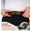 BULLIANT Mens Ratchet Belt,Leather Adjustable Slide Belt For Gift Mens Dress Casual 1 3/8″,Size Adjustable(Light Brown8169)