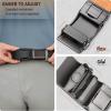 BULLIANT Mens Ratchet Belt,Leather Adjustable Slide Belt For Gift Mens Dress Casual 1 3/8″,Size Adjustable(Sacred Grey2892)
