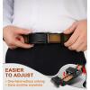 BULLIANT Mens Ratchet Belt,Leather Adjustable Slide Belt For Gift Mens Dress Casual 1 3/8″,Size Adjustable(Tawny8164)