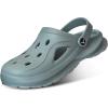 BULLIANT Clogs for Men Women,Comfortable Mules Sandals Slip-on Shoes Unisex for Garden Work Csuhioned Footbed Lightweigh(Pond8570)