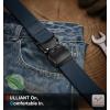 BULLIANT Men’s Tactical Belt Military Rigger Elastic Nylon Belt fo Gift Men Work Heavy Duty 1.5″,QUICK RELEASE(Purplish Blue2662)